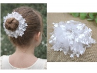  k. Dekoracja do włosów, do koczka 17 cm KOMUNIA - 1 szt