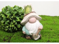 k Figurka ceramiczna KRASNAL w kapeluszu 16,5 cm