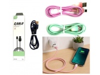 Kabel USB typ-C szybkie ładowanie, oplot 1 m