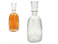 Karafka szklana 23x9 cm 1L 