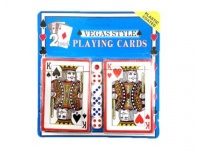 Karty zestaw do gry 2 TALIE KART + 5 KOŚCI 16x17 cm