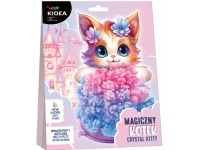 KIDEA Magiczny krystaliczny kotek 21x17 cm
