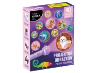 KIDEA Projektor LATARKA obrazków dla dziewczynki w kartonie 15x12x4 cm