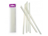 Klej do pistoletu na gorąco gr. 0,7 cm, dł. 20 cm TRANSPARENTNY opakowanie 5 szt