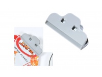 Klips do woreczków do przechowywania 10x5 cm szary #A