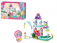 Klocki SLUBAN dziewczynka (plac zabaw) 228 el.