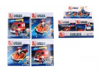 Klocki SLUBAN straż 80 el.