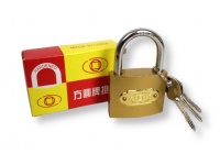 Kłódka metal 50 mm z trzema kluczykami tri-circuiit NO:365