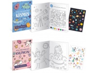 Kolorowanka 30x21 cm - MIX KOSMOS, KSIĘŻNICZKI