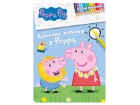 Kolorowanka PEPPA PIG nr.5 Kolorowe zabawy z Peppą 28x20,5 cm