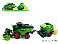 Kombajn z maszyną rolniczą, prasą 48x18x12 cm