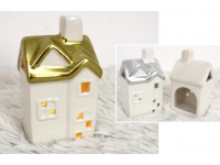 Kominek ceramiczny DOMEK 11x6x5 cm MIX KOLOR