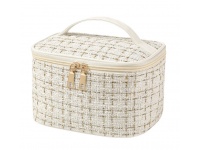 Kosmetyczka, kuferek na kosmetyki 20x14,5x13 cm BIAŁA