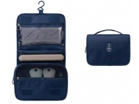 Kosmetyczka podróżna, wisząca 24x19x9 cm GRANATOWA