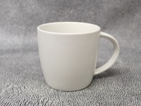 Kubek ceramiczny 700ml 10,5x10 cm BIAŁY