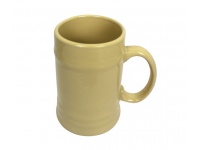 Kubek KUFEL ceramiczny KREMOWY 14,5x12x8,5 cm 0,5L (SN49750)