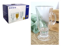 Kubek, szklanka 250ml na nóżce 14x7,5 cm - 1 szt