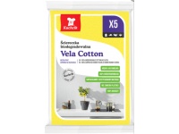 KUCHCIK Ścierka biodegradowalna VELA Cotton (33x50 cm) - kpl 5 szt