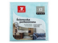 KUCHCIK Ścierka perforowana ( x cm) - kpl 3 szt
