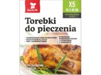 KUCHCIK Torebki do pieczenia (35x40 cm) - kpl 5 szt