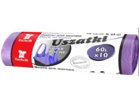 KUCHCIK Worki na śmieci super mocne 60L kpl 10 szt FIOLETOWE - 1 rolka