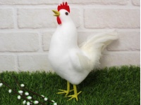 Kura styropianowa biała 25x24 cm - 1 szt