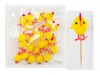 Kurczak - pik 8 cm kurczak 2,5 cm kpl. 24 szt