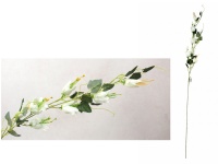 Kwiat ala DZWONEK, bluszcz wys. 115 cm (7 kwiatów 5-3 cm) BIAŁY