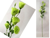 Kwiat EUSTOMA wys. 85 cm (6 kwiatów 7-5,5 cm) ZIELONA