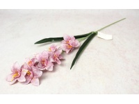 Kwiat FREZJA wys. 62 cm (9 kwiatów 7x2 cm) RÓŻOWA