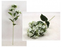 Kwiat KALANCHOE 62 cm 3 kwiaty 8x5cm BIAŁY