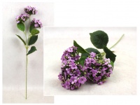 Kwiat KALANCHOE 62 cm 3 kwiaty 8x5 cm JASNO-FIOLETOWY