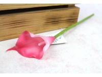 Kwiat KALIA gumowa wys. 31 cm (kwiat 8x5 cm) RÓŻOWA