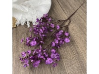 Kwiat ŁYSZEC wys. 48 cm, 5-ramion (drobne kwiatki) FIOLETOWY