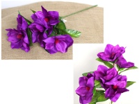 Kwiat MAGNOLIA wys. 57 cm (5 kwiatów 14x5 cm) FIOLETOWY