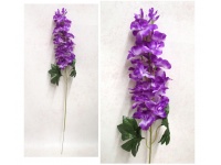 Kwiat OSTRÓŻKA wys. 75 cm, kwiat 28 cm - FIOLETOWO-BIAŁA CIENIOWANA