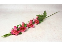 Kwiat OSTRÓŻKA wys. 78 cm (8 kwiatów 6x2 cm) RÓŻOWY