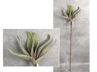 Kwiat piankowy LIŚCIE wys. 92 cm ZIELONY