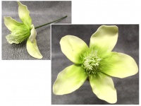 Kwiat piankowy MAGNOLIA wys. 50 (kwiat 28 cm) ZIELONY