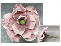 Kwiat piankowy MAGNOLIA wys. 30 (kwiat 30 cm) BRUDNY RÓŻ