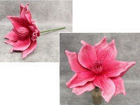 Kwiat piankowy MAGNOLIA wys. 55 (kwiat 35x18 cm) RÓŻOWY