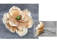 Kwiat piankowy MAGNOLIA wys. 30 (kwiat 30 cm) POMARAŃCZOWY