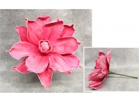 Kwiat piankowy MAGNOLIA wys. 30 (kwiat 35 cm) RÓŻOWY