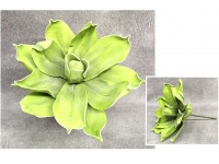 Kwiat piankowy MAGNOLIA wys. 30 (kwiat 39 cm) OLIWKOWY
