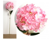Kwiat pojedynczy HORTENSJA wys. 80 cm (kwiat 20 cm) JASNO RÓŻOWA