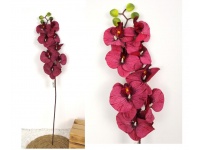 Kwiat pojedynczy STORCZYK wys. 80 cm (8 kwiatów 9,5x11 cm) BORDOWY