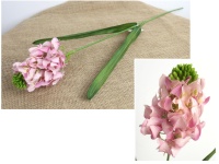 Kwiat pojedynczy TUBEROZA wys. 76 cm (kwiat 10x8 cm) RÓŻOWY