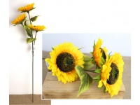 Kwiat SŁONECZNIK wys. 90 cm (3 kwiaty 15 cm)