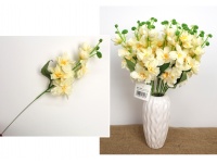 Kwiat STORCZYK łodyga wys.42 cm (6 kwiatów 3,5-7 cm) ECRU