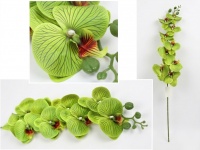 Kwiat STORCZYK silikonowy 3D PRINT 80 cm (9 kwiatów 11-9 cm) oliwkowy